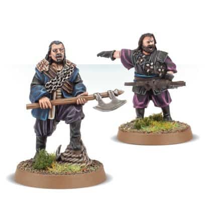 Corsair Bosun and Captain Completed Model Set