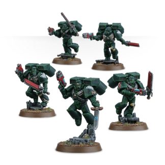 Dark Angels Assault Squad Completed Model Set