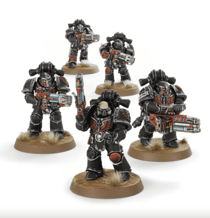 Dark Angels Legion Interemptor Squad Completed Model Set