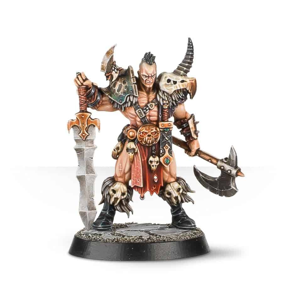 Darkoath Chieftain Completed Model Set