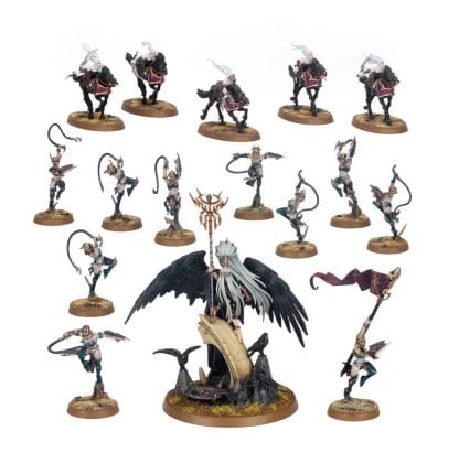 Dawnbringers Daughters Of Khaine Krethusas Cronehost Completed Model Set