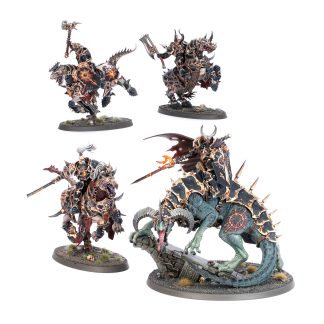 Dawnbringers Slaves To Darkness Abraxias Varanspear Completed Model Set