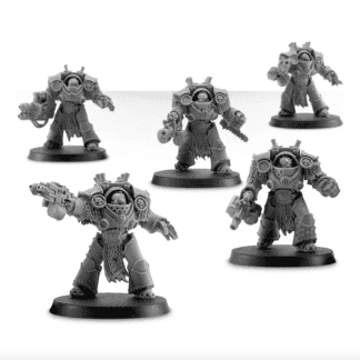 Death Guard Grave Warden Terminators Completed Model Set