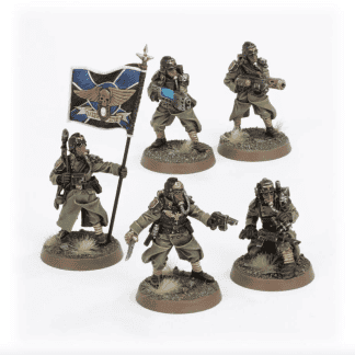 Death Korps of Krieg Command Squad Completed Model Set