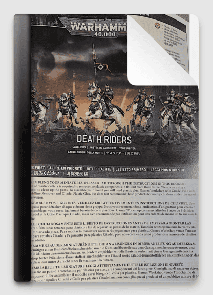 Death Riders Instructions Free Download - Build Instructions