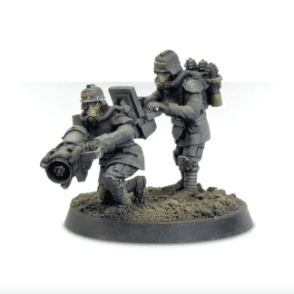 Death Korps of Krieg Engineers with Mole Launcher Completed Model Set