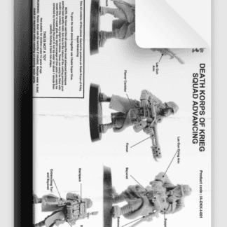 Death Korps of Krieg Infantry Squad Advancing