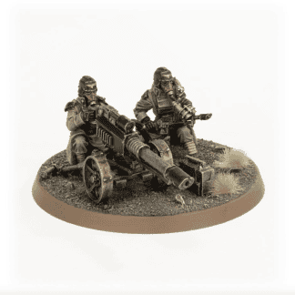 Death Korps of Krieg Lascannon Team 3 Completed Model Set