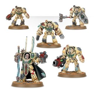 Deathwing Terminator Squad Completed Model Set