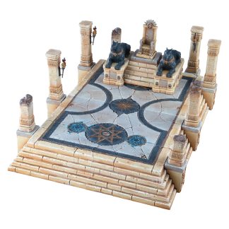 Dominion Of Sigmar Hallowed Stormthrone Completed Model Set