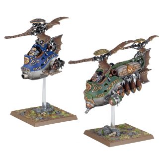 Dwarf Gyrocopters Completed Model Set
