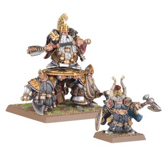 Dwarf Lords With Shieldbearers Completed Model Set