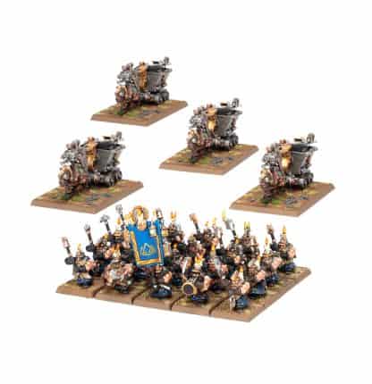 Dwarf Miners The Old World Completed Model Set