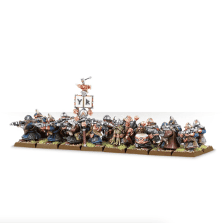 Dwarf Thunderers and Quarrellers Completed Model Set