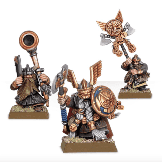 Dwarf Warriors Cities of Sigmar Completed Model Set