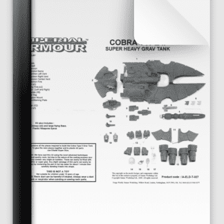 Eldar Cobra Super Heavy Grav Tank