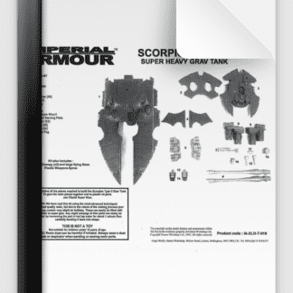 Eldar Scorpion Super Heavy Grav Tank