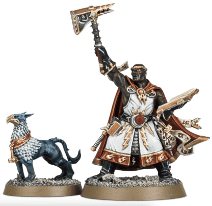 Excelsior Warpriest with Gryph Hound Completed Model Set