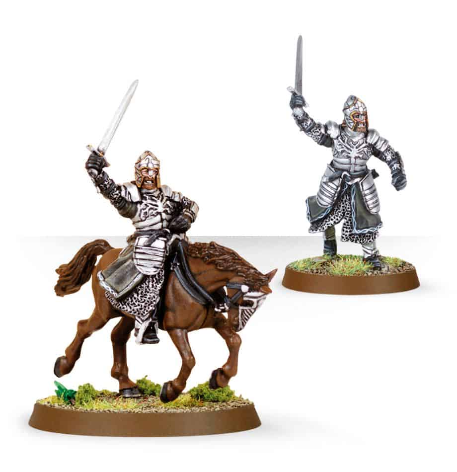 Faramir Foot and Mounted Completed Model Set