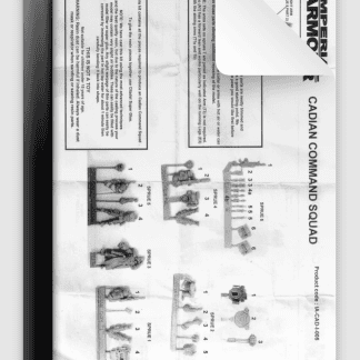 Forge World Cadian Command Squad Old Version