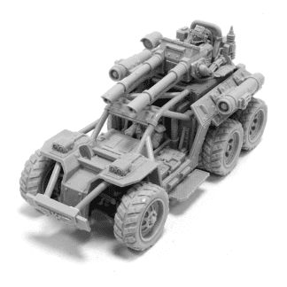 Forge World Imperial Guard Elysian Tauros Venator Completed Model Set