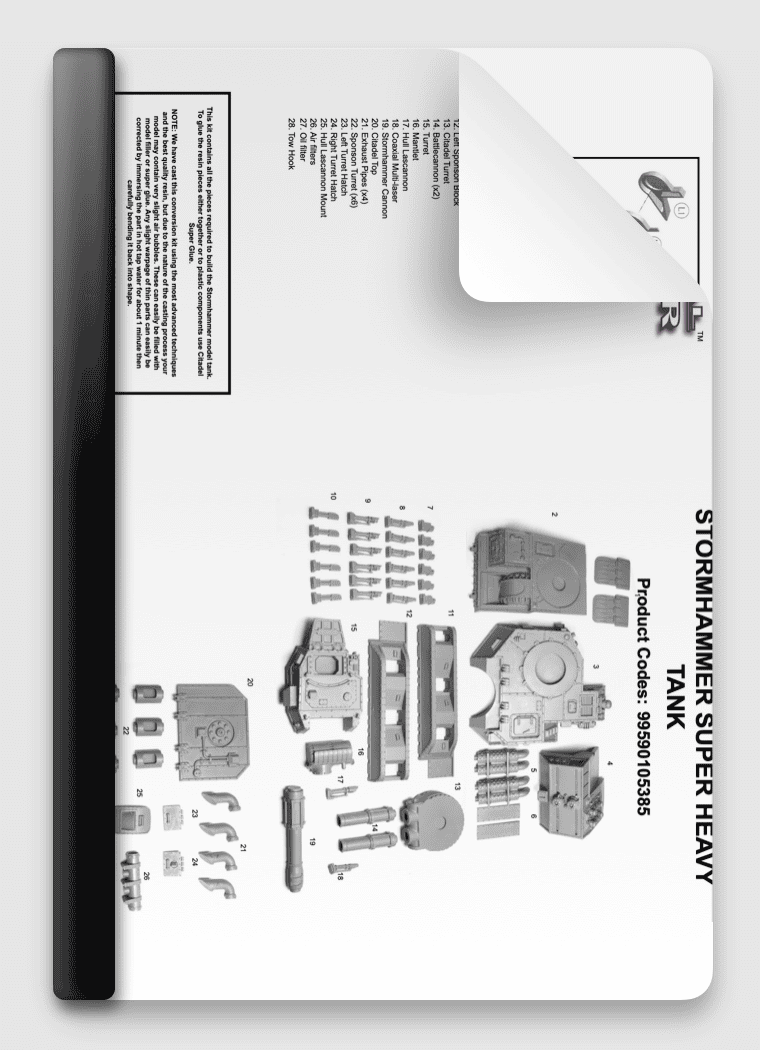 Forge World Stormhammer Super Heavy Tank