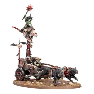 Frazzlegit Shaman on War Wheela Completed Model Set