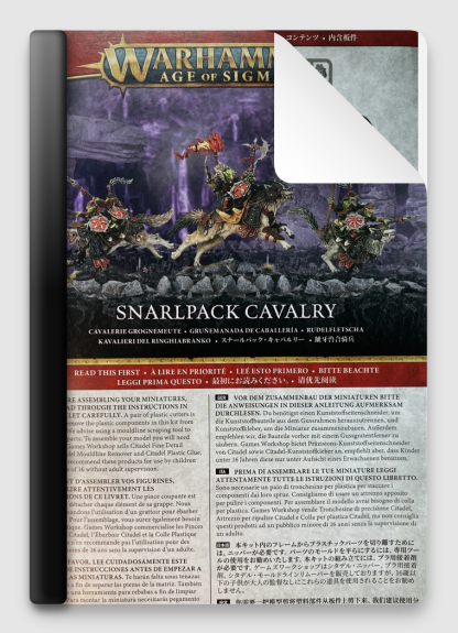 Gloomspite Gitz Snarlpack Cavalry Instructions