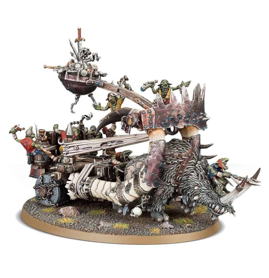 Gnoblar Scraplauncher Completed Model Set