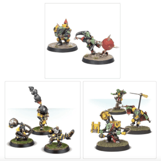 Goblin Dirty Playerz Completed Model Set