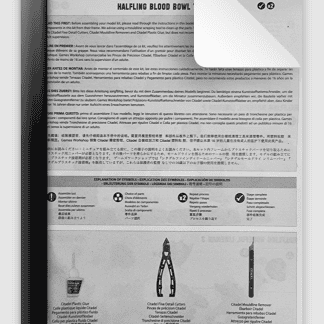 Halfling Blood Bowl Team The Greenfield Grasshuggers Instructions HQ