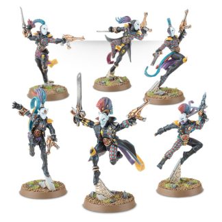 Harlequin Troupe Completed Model Set