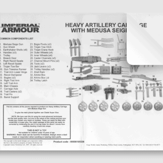 Heavy Artillery Carriage with Medusa Siege Gun