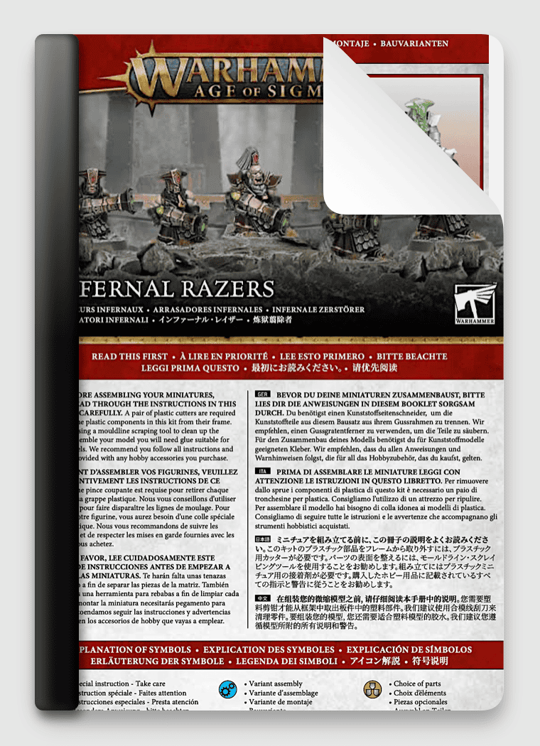 Helsmiths of Hashut Infernal Razers