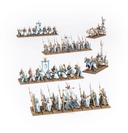 High Elf Realms Battalion Completed Model Set