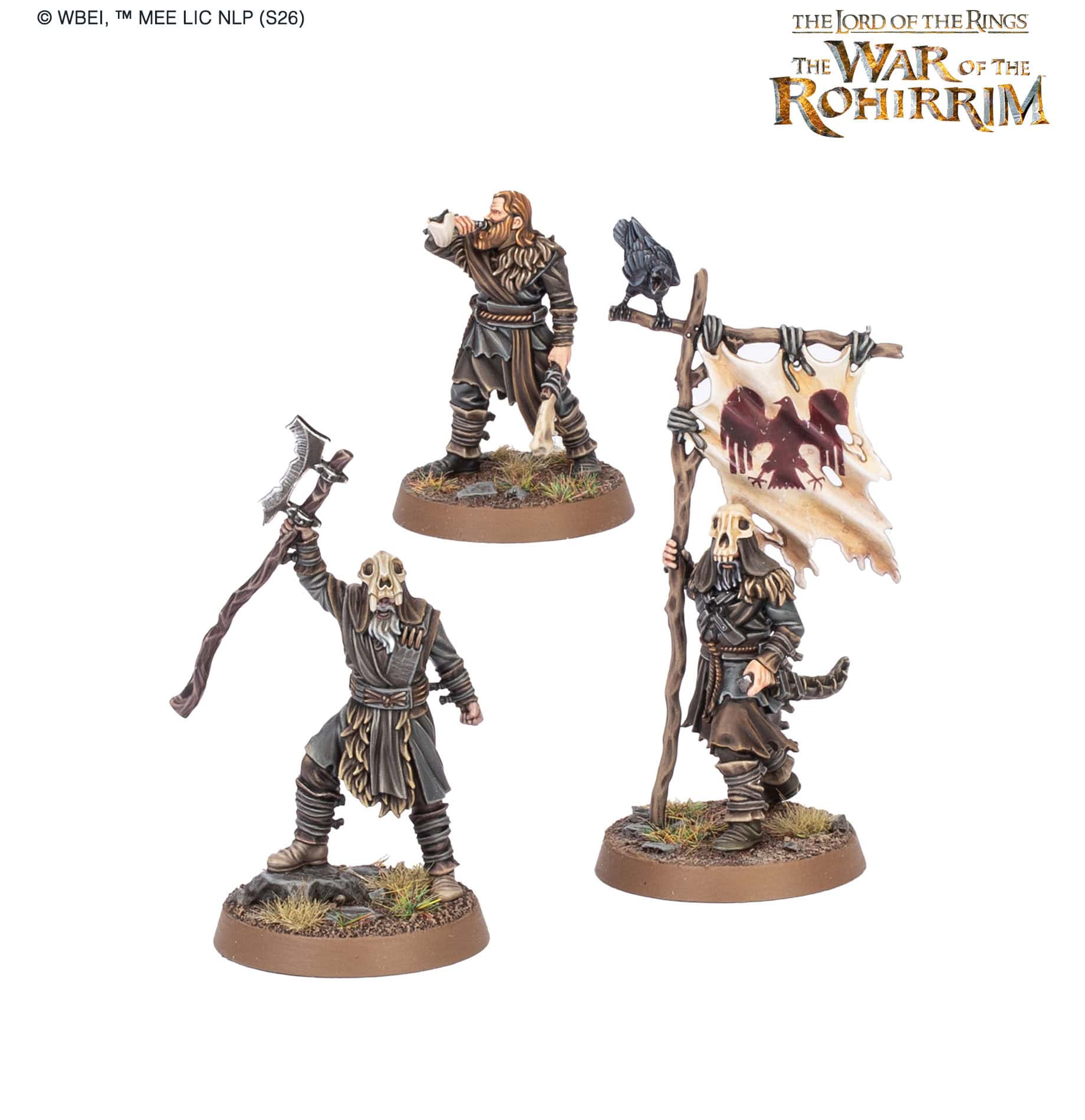 Hill Tribesmen Commanders Completed Model Set