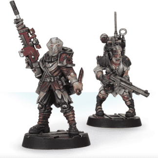 Hired Guns Yar Umbra and the Deserter Completed Model Set