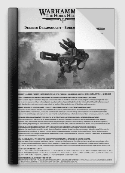 Warhammer Horus Heresy Deredeo Dreadnought Boreas - Plastikmodellbausatz