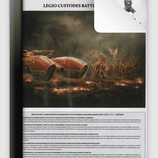 Horus Heresy Legio Custodes Battle Group HQ