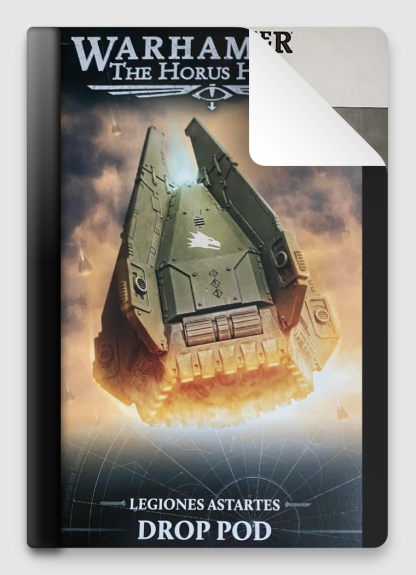 Horus Heresy Legiones Astartes Drop Pod