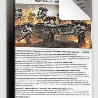 Horus Heresy Legiones Astartes MKIV Assault Squad