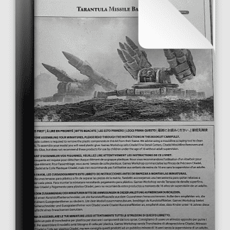 Horus Heresy Legiones Astartes Tarantula Missile Battery