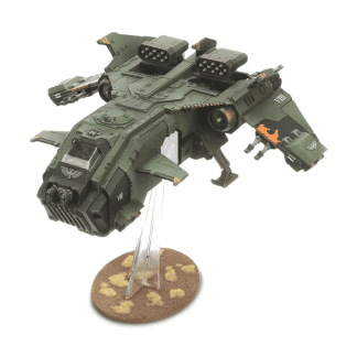 Imperial Armour Space Marine Stormeagle Assault Gunship Completed Model Set