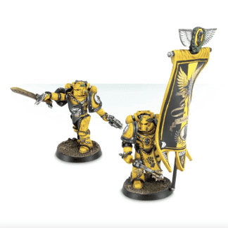 Imperial Fists Legion Command Completed Model Set