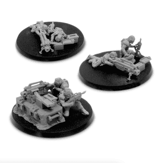 Imperial Guard Elysian Heavy Bolter Squad Completed Model Set