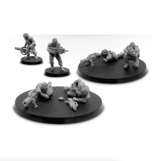 Imperial Guard Elysian Meltagun Squad Completed Model Set