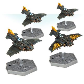 Imperial Navy Thunderbolt Fighters Completed Model Set