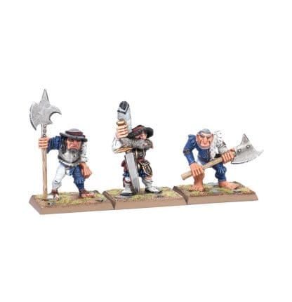 Imperial Ogres With Great Weapons Completed Model Set