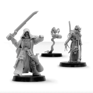 Inquisitor Solomon Lok and Retinue Completed Model Set