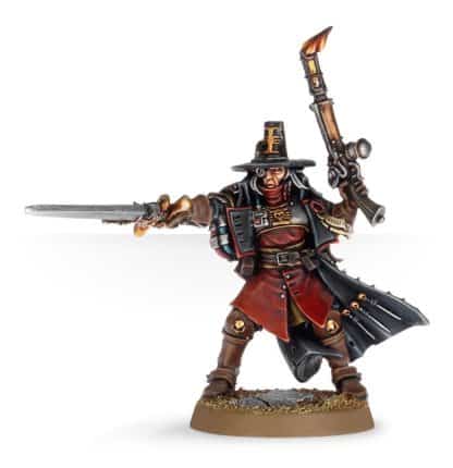 Inquisitor with Inferno Pistol and Power Sword Completed Model Set